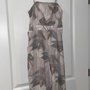 Floral print jumpsuit